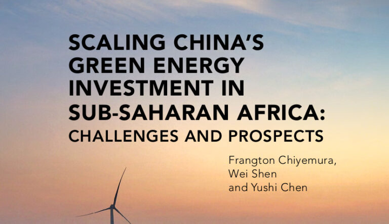 ACF: Report upload: SCALING CHINA’S GREEN ENERGY INVESTMENT IN SUB-SAHARAN AFRICA: CHALLENGES AND PROSPECTS Inbox Jesse Jason Attachments13:37 (1 hour ago) to me Hi Carla Please would you upload the attached report to ACF's Knowledge hub page? Title: Scaling China’s Green Energy Investment In Sub-Saharan Africa: Challenges and Prospects Post body text: The Sub-Saharan African (SSA) region is undergoing processes of structural transformation necessary for socio-economic development. However, lack of sufficient and reliable electricity supply is known to be one of the biggest constraints. It is estimated that over 600 million people in SSA had no access to electricity in 2018, making it the region with the lowest electricity access rate in the world. Research suggests that this shortage and lack of access to reliable electricity negatively affects GDP growth by 1–2% annually, eventually increasing the cost of doing business and exacerbating poverty and inequality. Meanwhile, the number of people without access is likely to increase by 2040, when the population is estimated to be 2 billion. [Read more in the full report] Let me know if anything's unclear. Thanks, -- Online Presence Consultancy Jesse Jason | Project Manager +27 82 349 6057 www.pomegranite.co.za Read my latest posts on our blog Attachments area Jesse Jason 13:54 (1 hour ago) to me Hi Carla In addition to this please would you remove the home page COP26 banner and popup? Thanks, -- Online Presence Consultancy Jesse Jason | Project Manager +27 82 349 6057 www.pomegranite.co.za Read my latest posts on our blog Done. Will do. Yes, will do. Scaling China’s Green Energy Investment In Sub-Saharan Africa: Challenges and Prospects