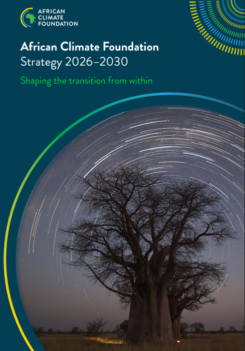 African Climate Foundation Stategy 2026-2030 Report